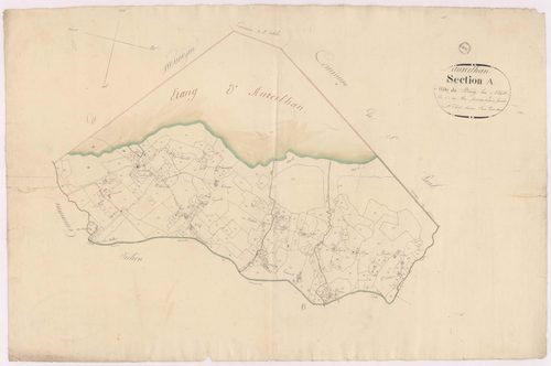 Aureilhan - Section A, dite du Bourg, par Prèneron géomètre