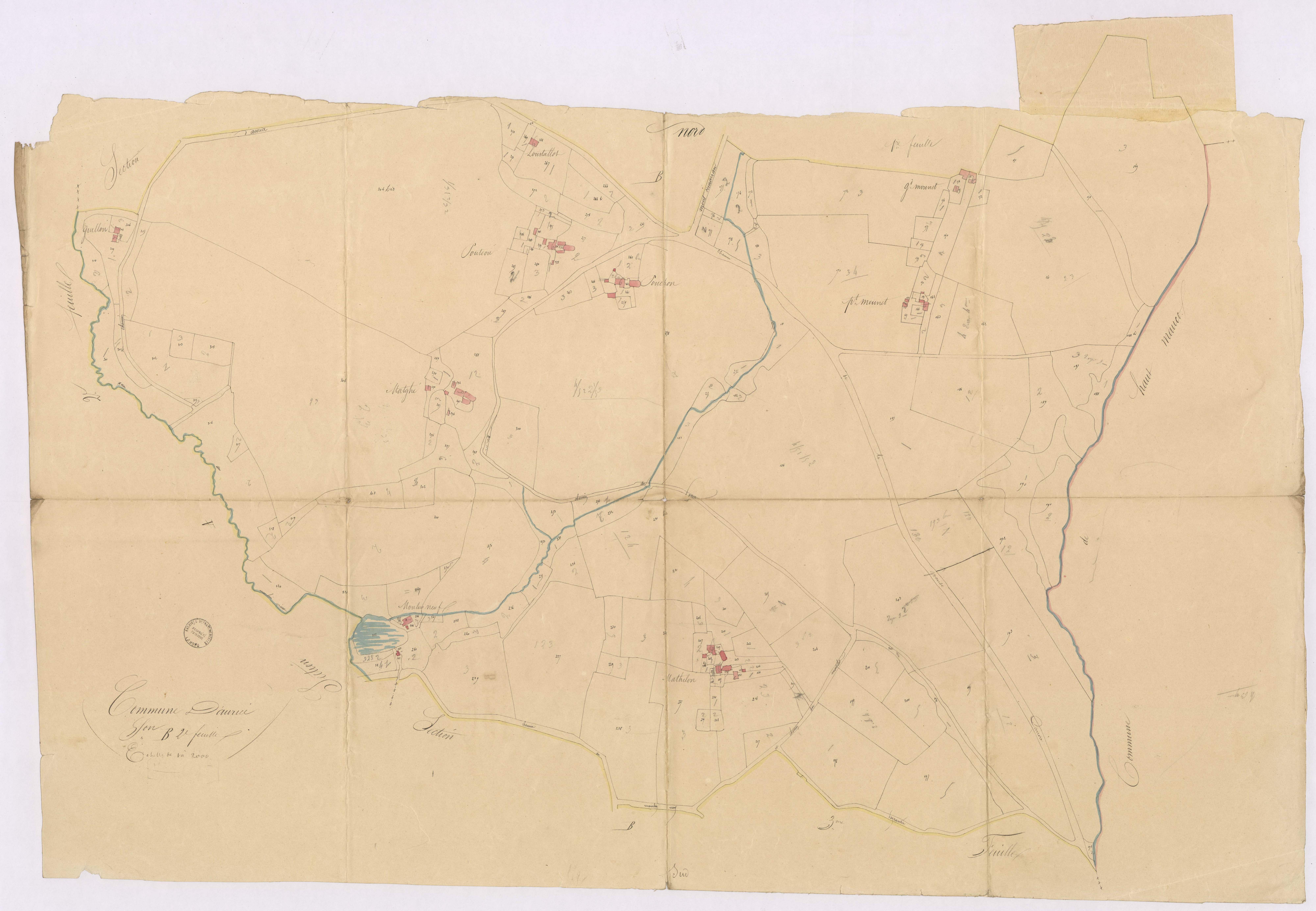 Aurice - Section B, 2e feuille