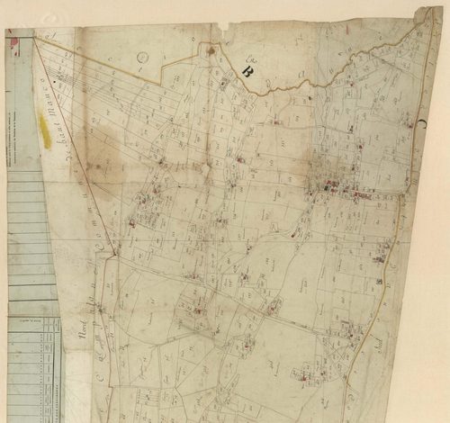 Aurice - Section A, dite du Bourg, par Cazenave géomètre