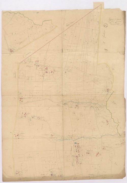 Aurice - Section A, dite du Bourg, 2e feuille