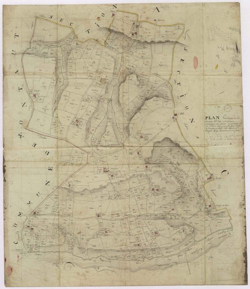 Banos - Section B, dite de Darrémon, par Joan St Sever géomètre