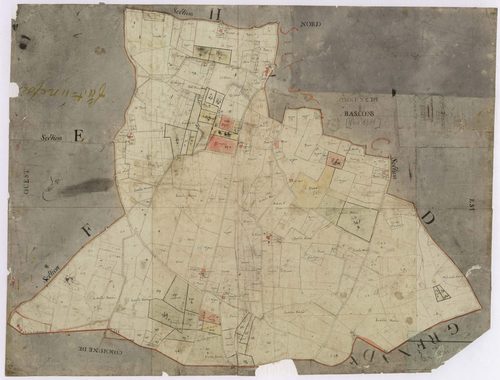 Bascons - [Plan de la section E]