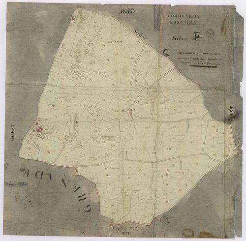 Bascons - Section F, 2e feuille