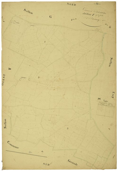 Bascons - Section F, feuille 2