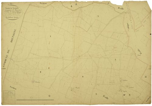 Bascons - Section G, feuille 1