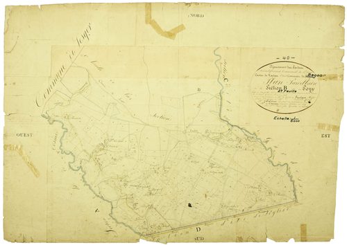 Bégaar - Section B, feuille 2