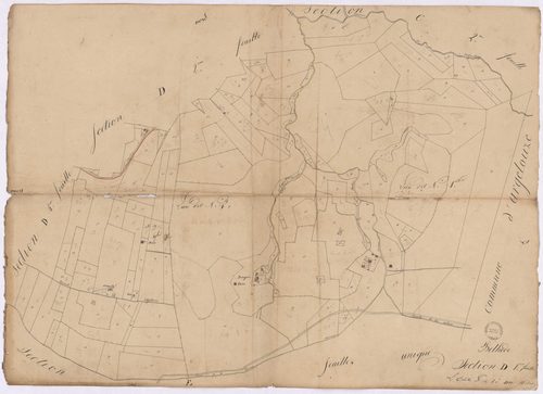 Belhade - Section D, 1re feuille