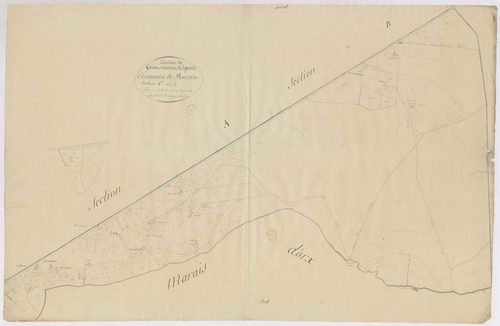 Bénesse-Maremne - Section C, par L. Dumont géomètre