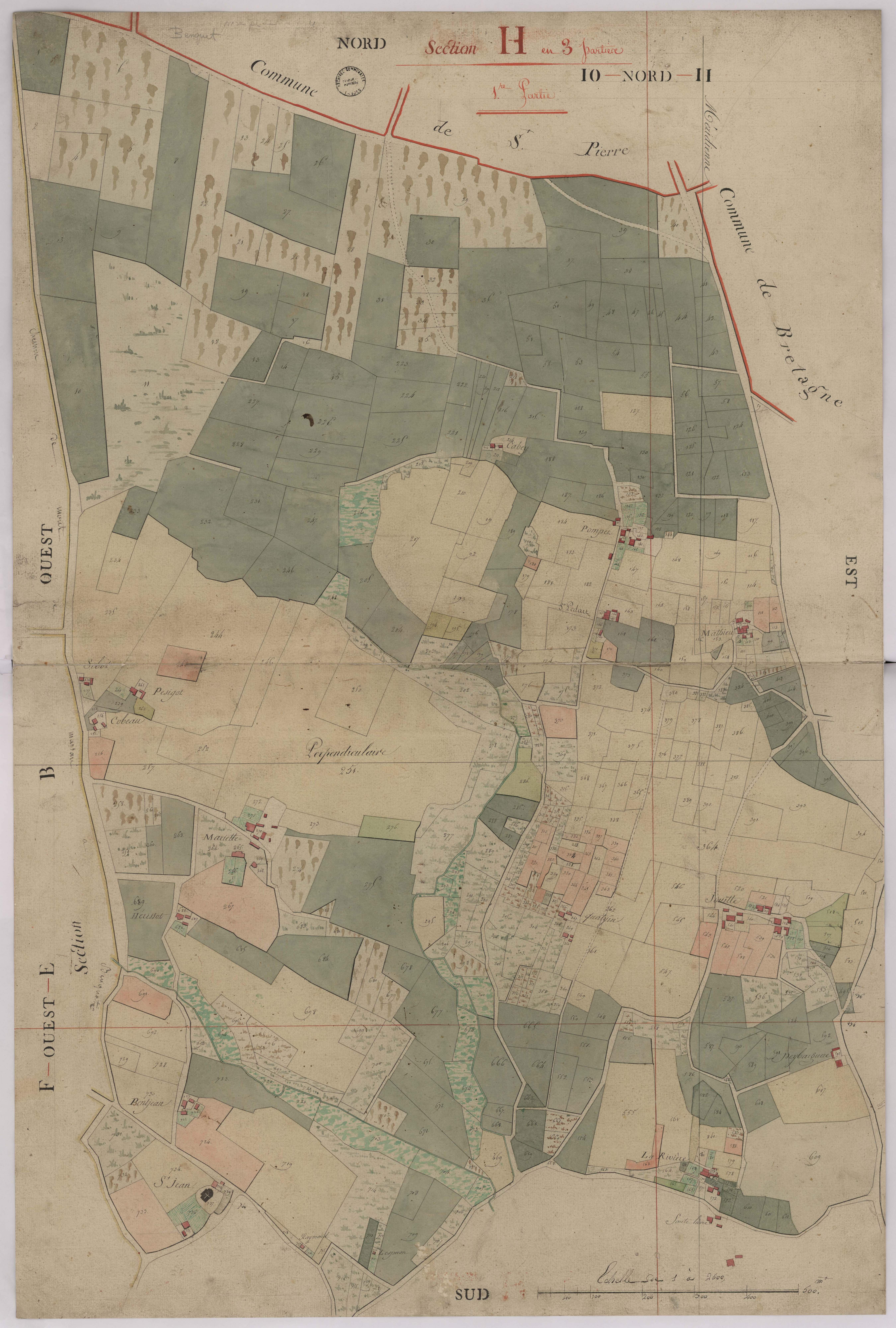 Benquet - Section H, [dite de Saint-Jean], 1re partie