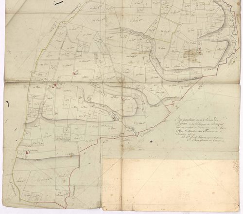Benquet - Section C, dite de Peyrau, par Lobgeois et Brun, géomètres