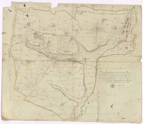 Benquet - Section D, dite de Benquet, par Lobgeois et Brun, géomètres