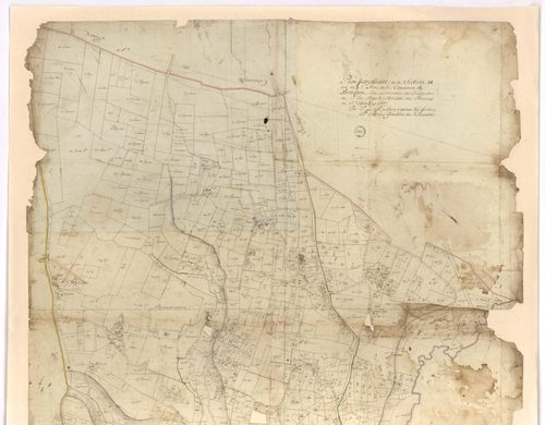Benquet - Section H, dite de Saint-Jean, par Lobgeois et Brun, géomètres