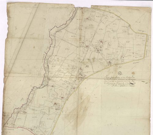 Benquet - Section I, dite d'Artiguères, par Lobgeois et Brun, géomètres