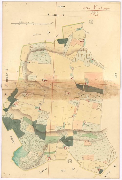 Benquet - Section F, [dite de Saint-Christau], 1re partie