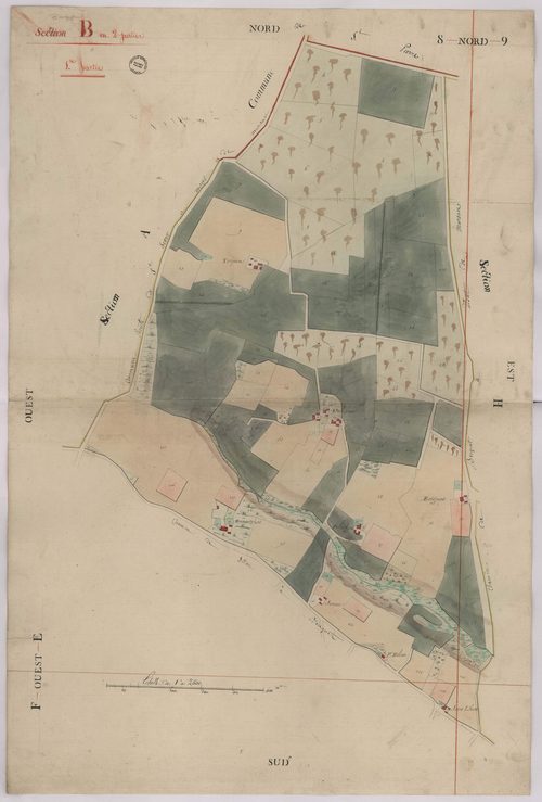 Benquet - Section B, [dite de Laugeron], 1re partie