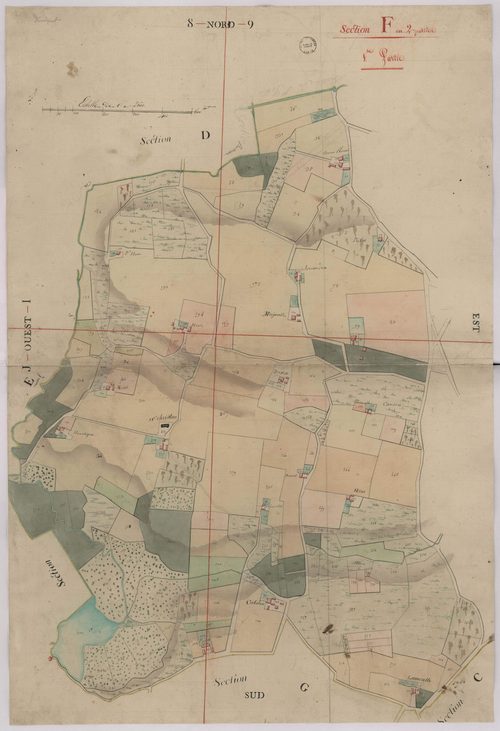 Benquet - Section F, [dite de Saint-Christau], 1re partie