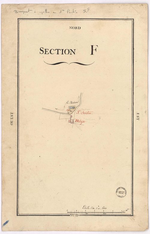 Benquet - Section F (détail de Saint-Christau)