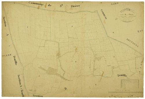 Benquet - Section B, feuille 1