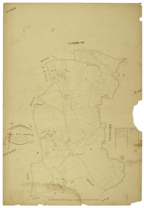 Benquet - Section C, feuille 1