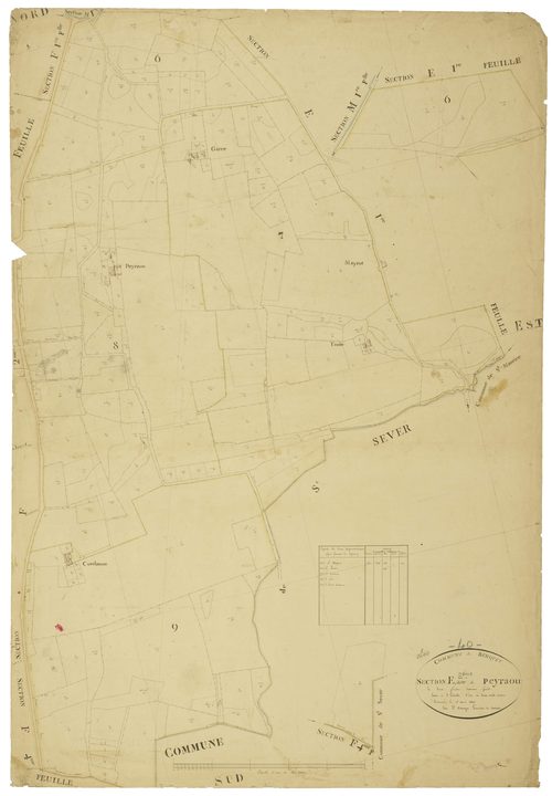 Benquet - Section E, feuille 2