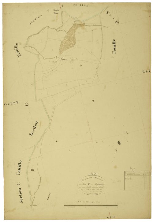 Benquet - Section F, feuille 3