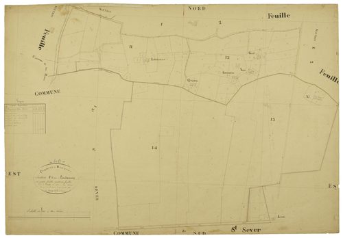 Benquet - Section F, feuille 4