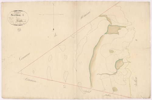 Bias - Section A, dite des Dunes, par Lagrolet géomètre