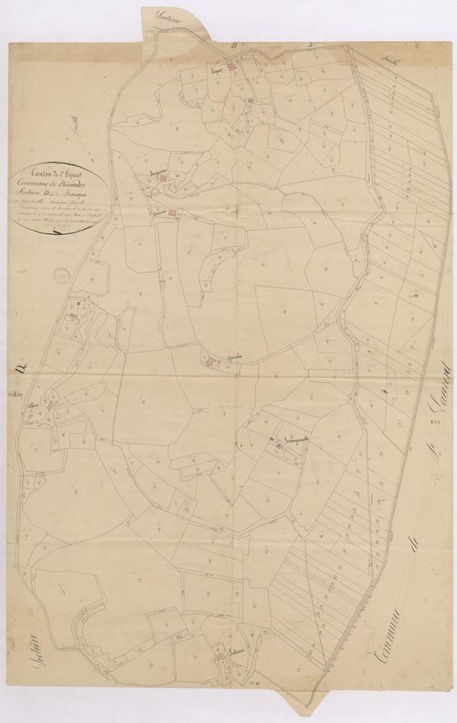 Biaudos - Section D, 2e feuille
