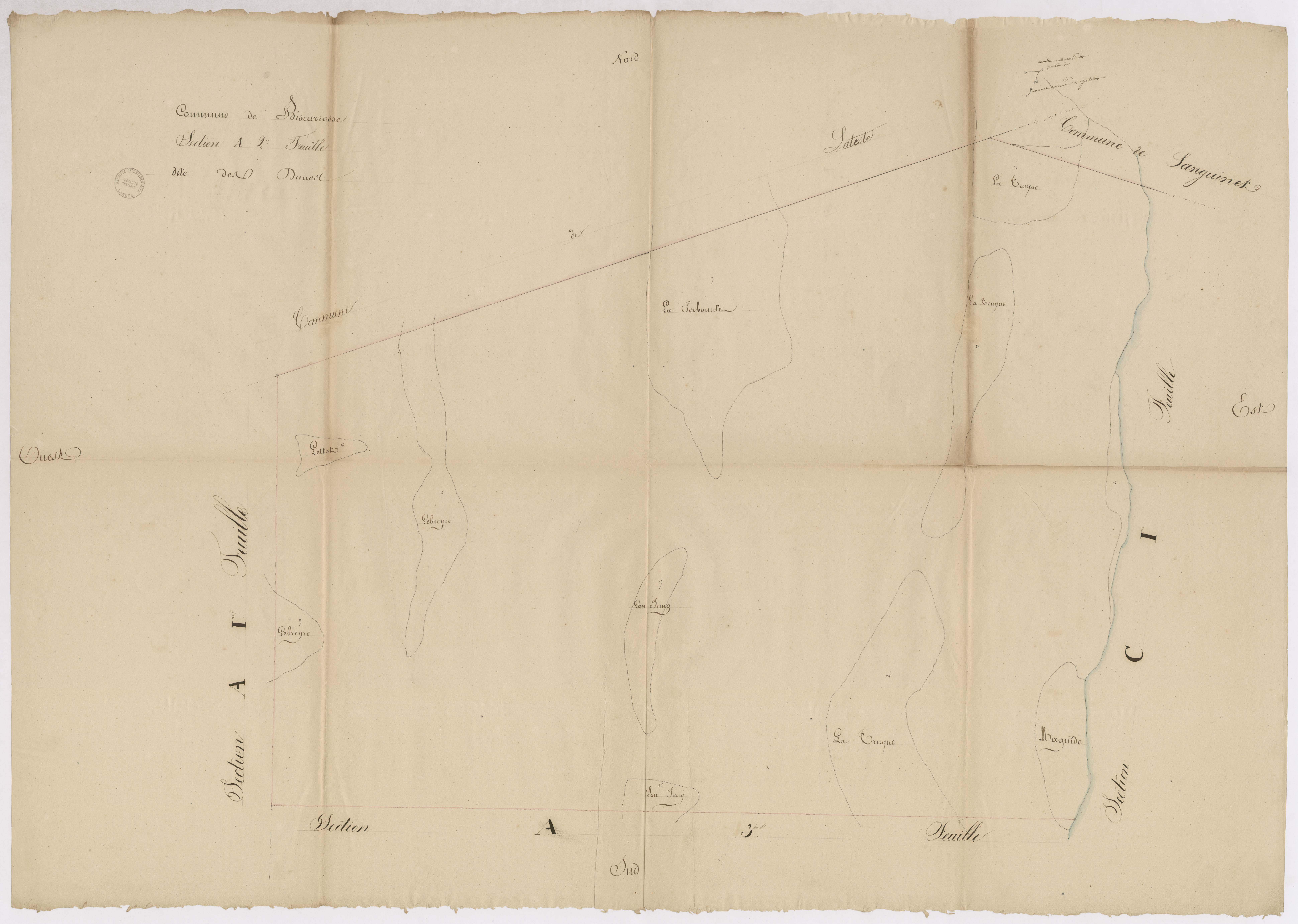 Biscarrosse - Section A, 2e feuille