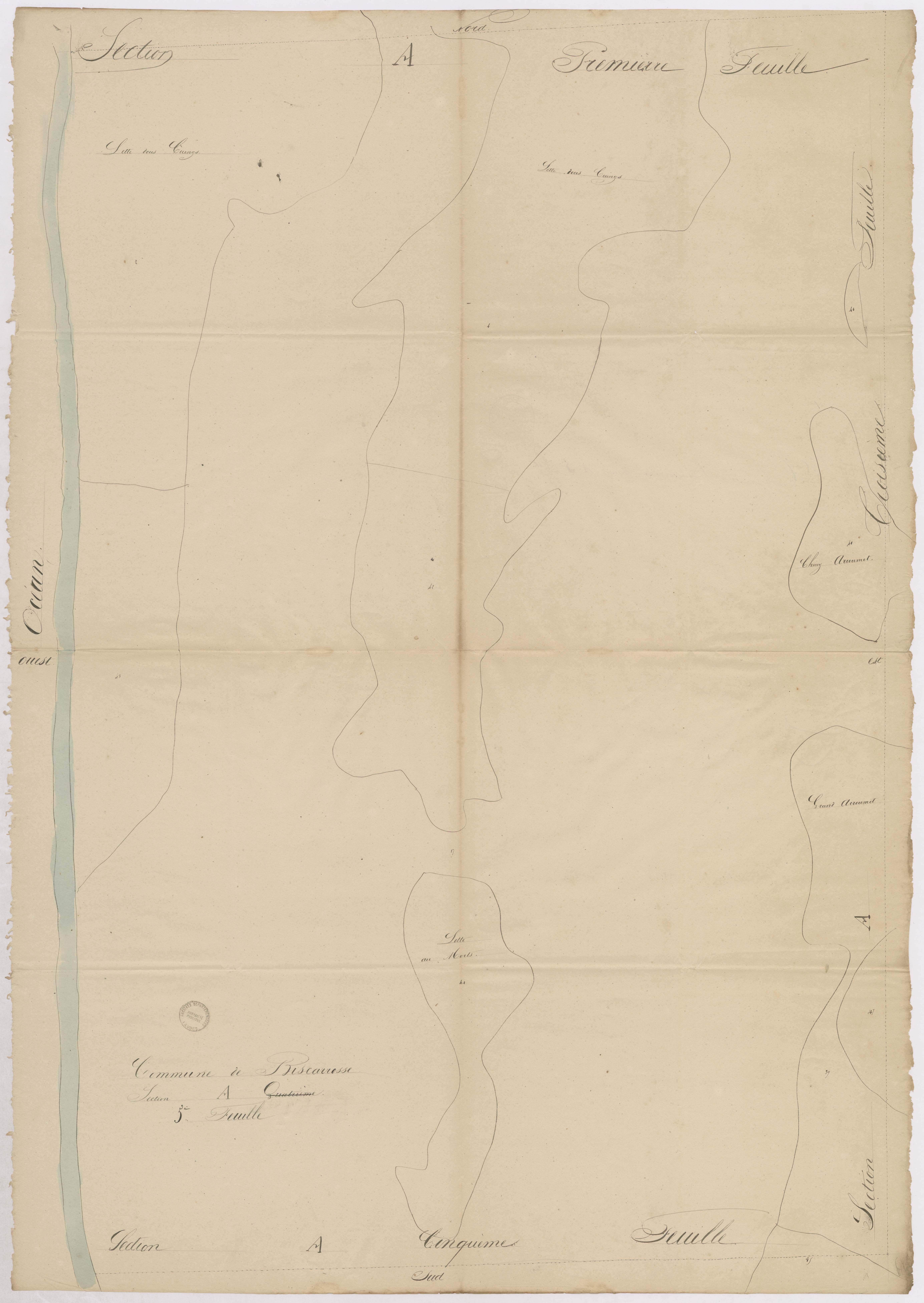 Biscarrosse - Section A, 5e feuille