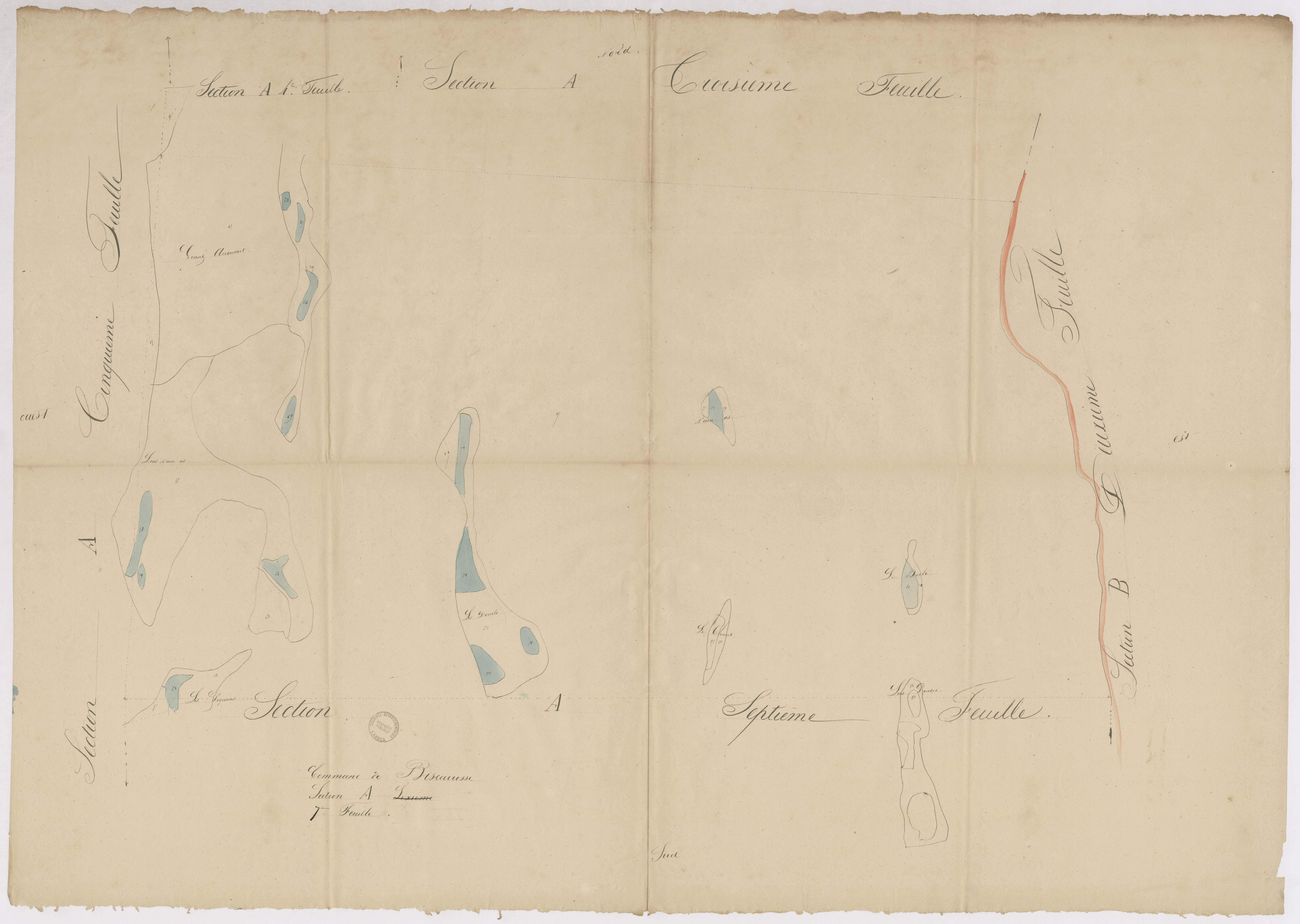 Biscarrosse - Section A, 7e feuille