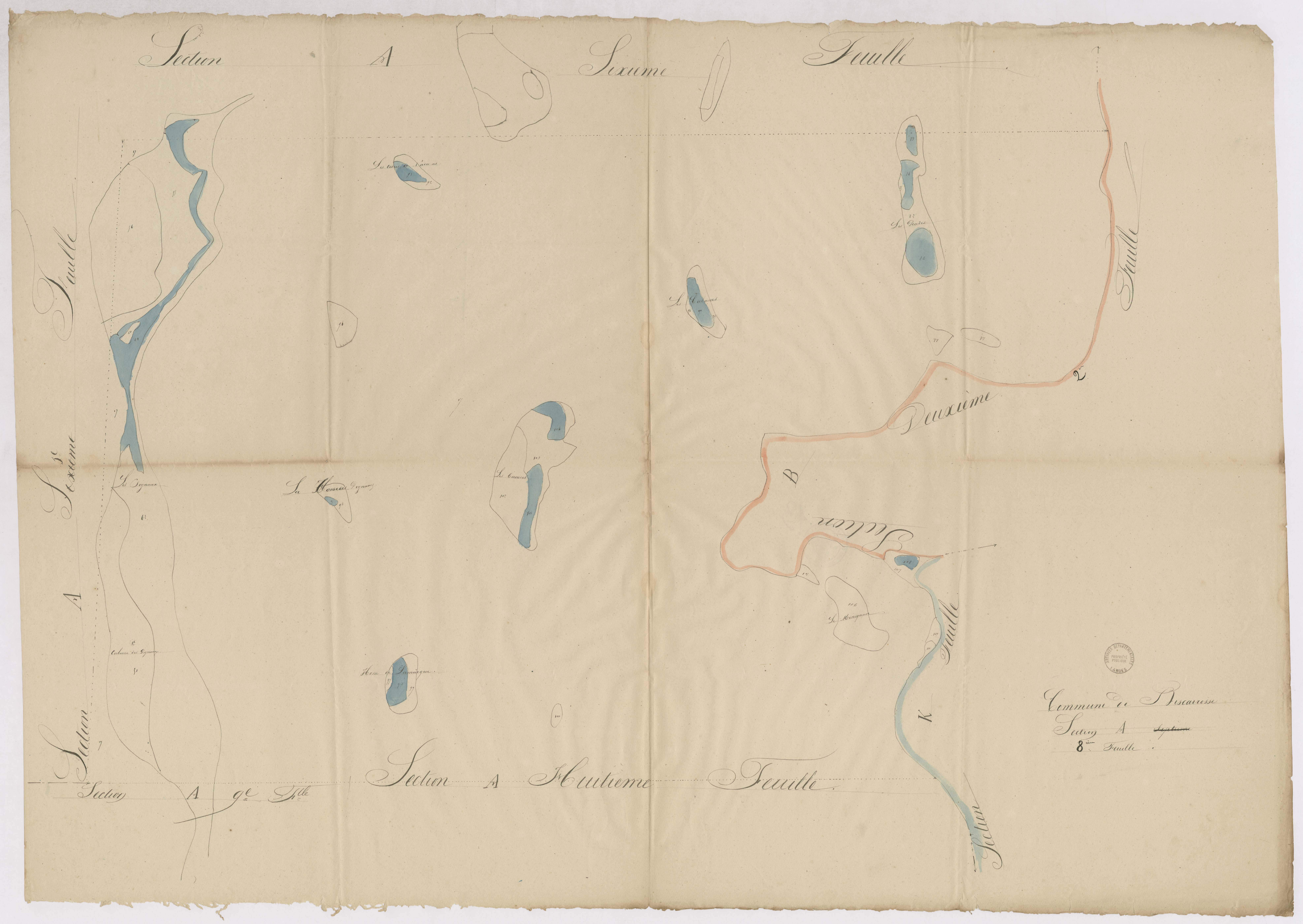 Biscarrosse - Section A, 8e feuille