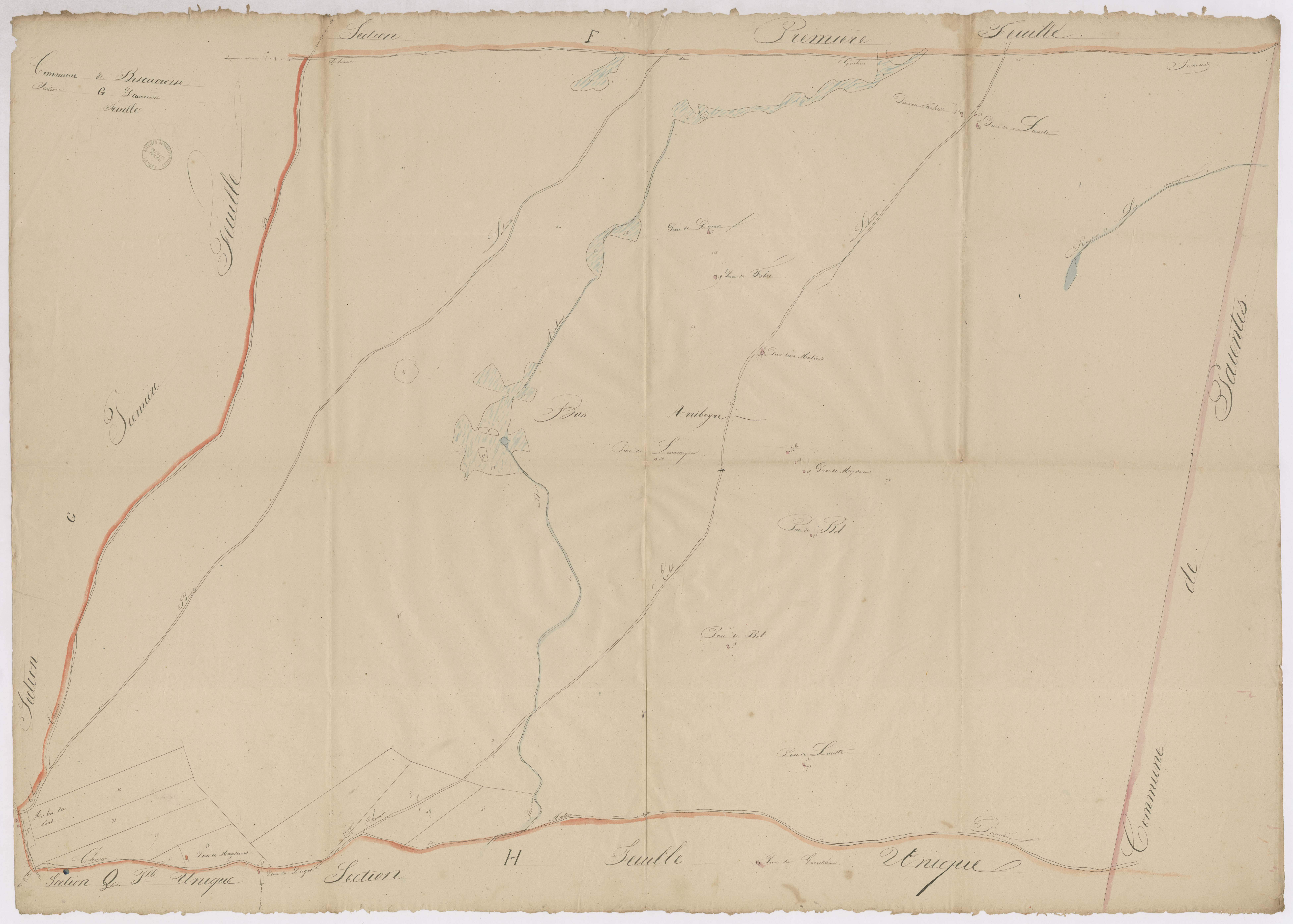 Biscarrosse - Section G, 2e feuille