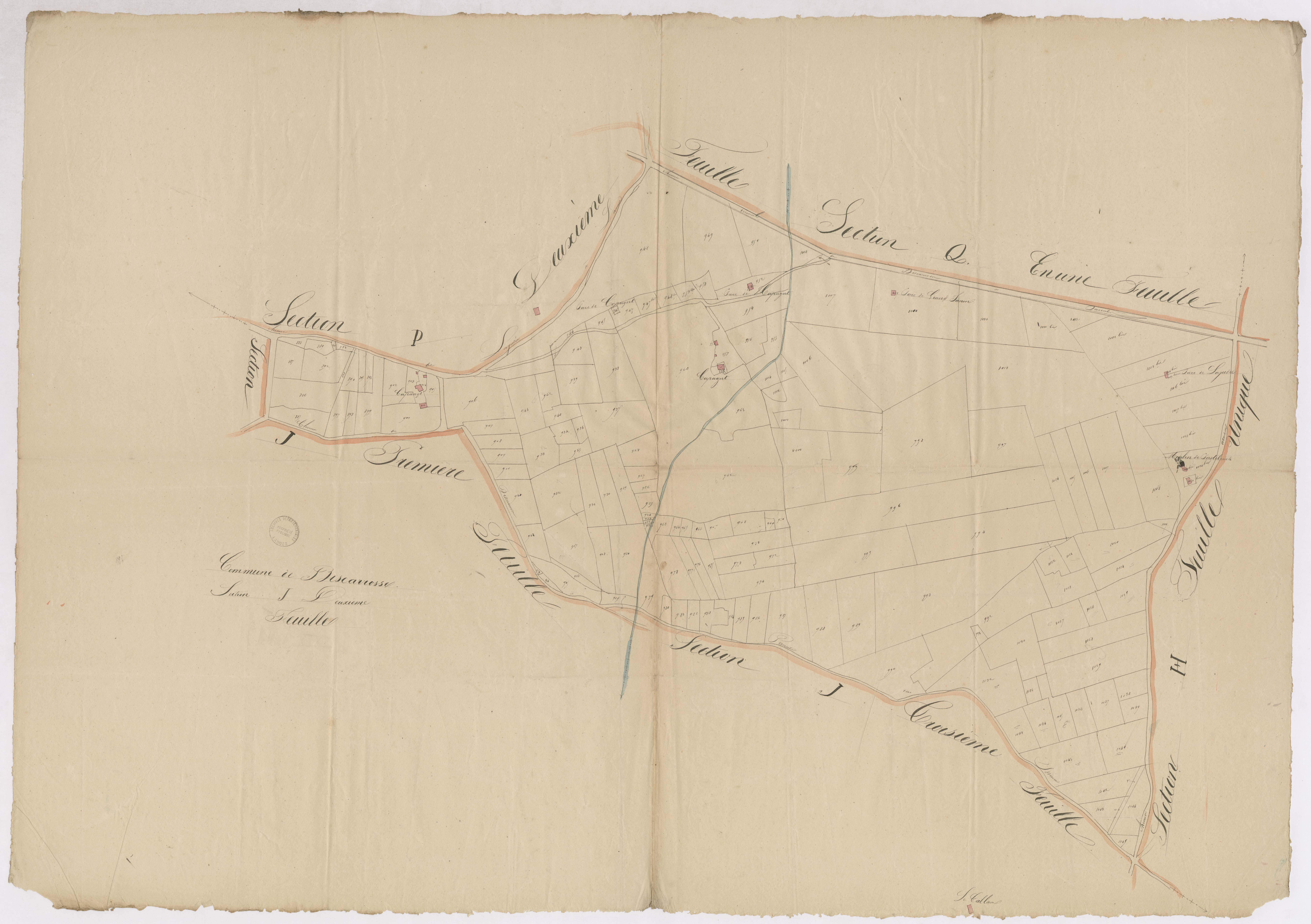 Biscarrosse - Section J, 2e feuille