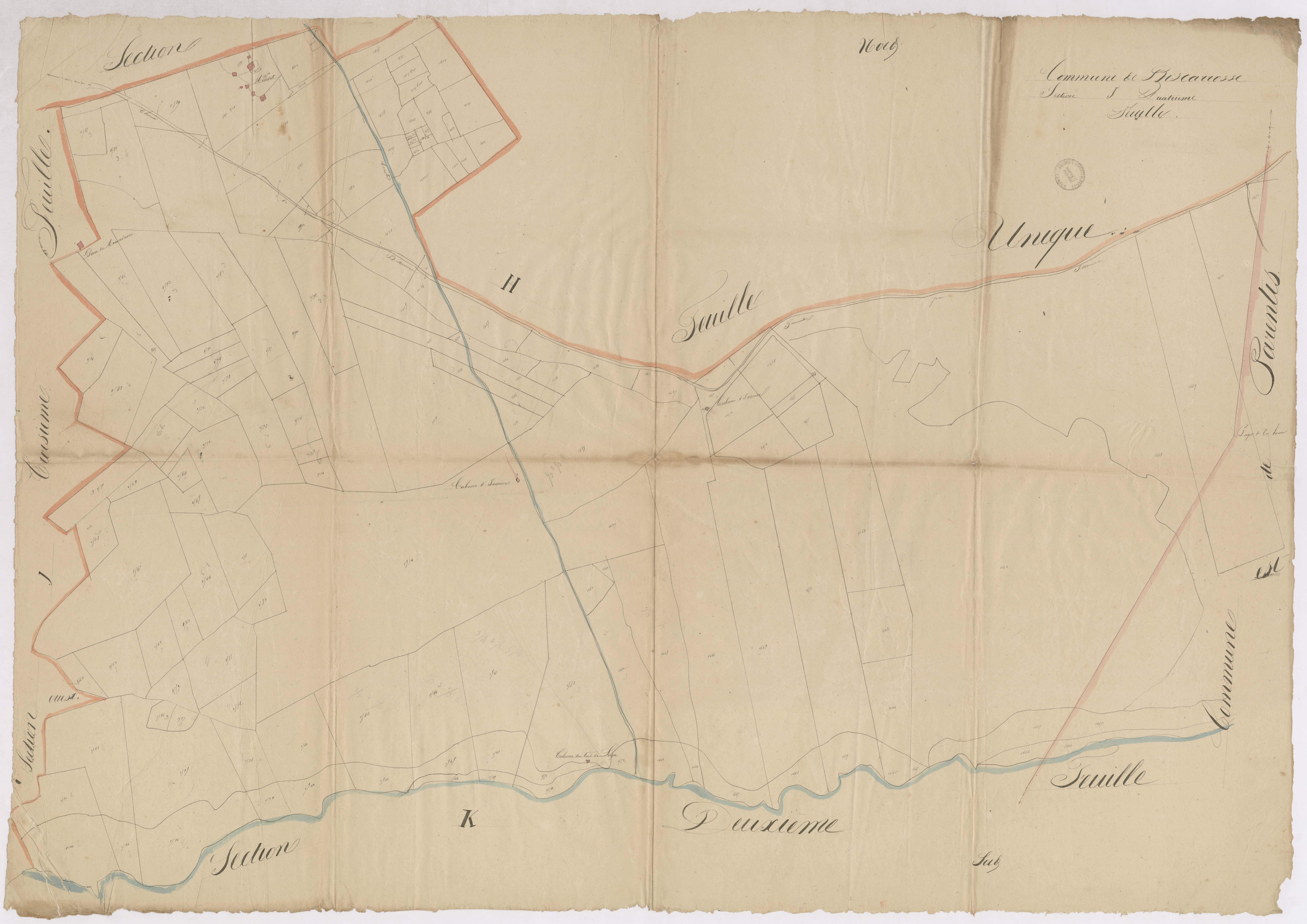 Biscarrosse - Section J, 4e feuille