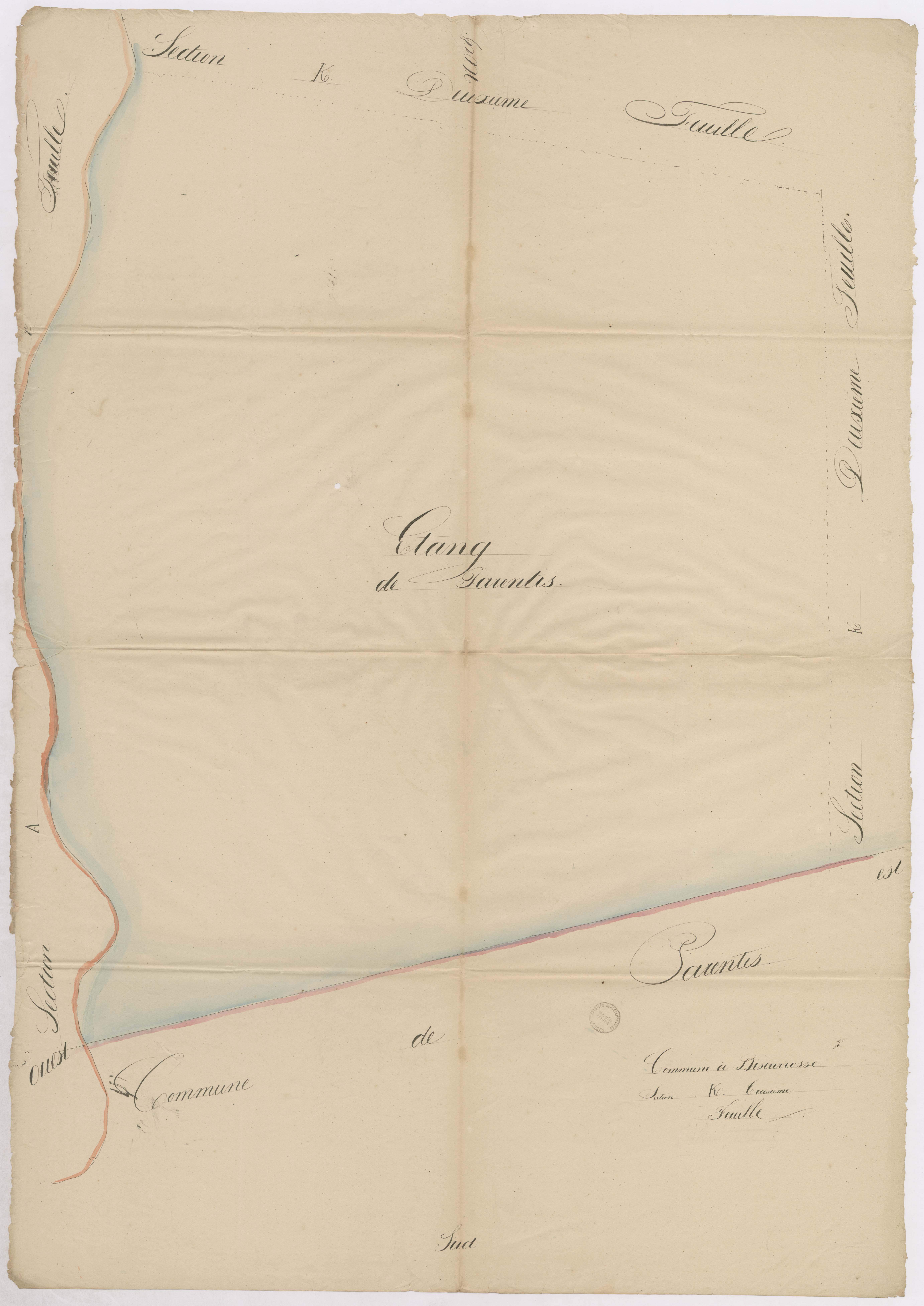 Biscarrosse - Section K, 3e feuille