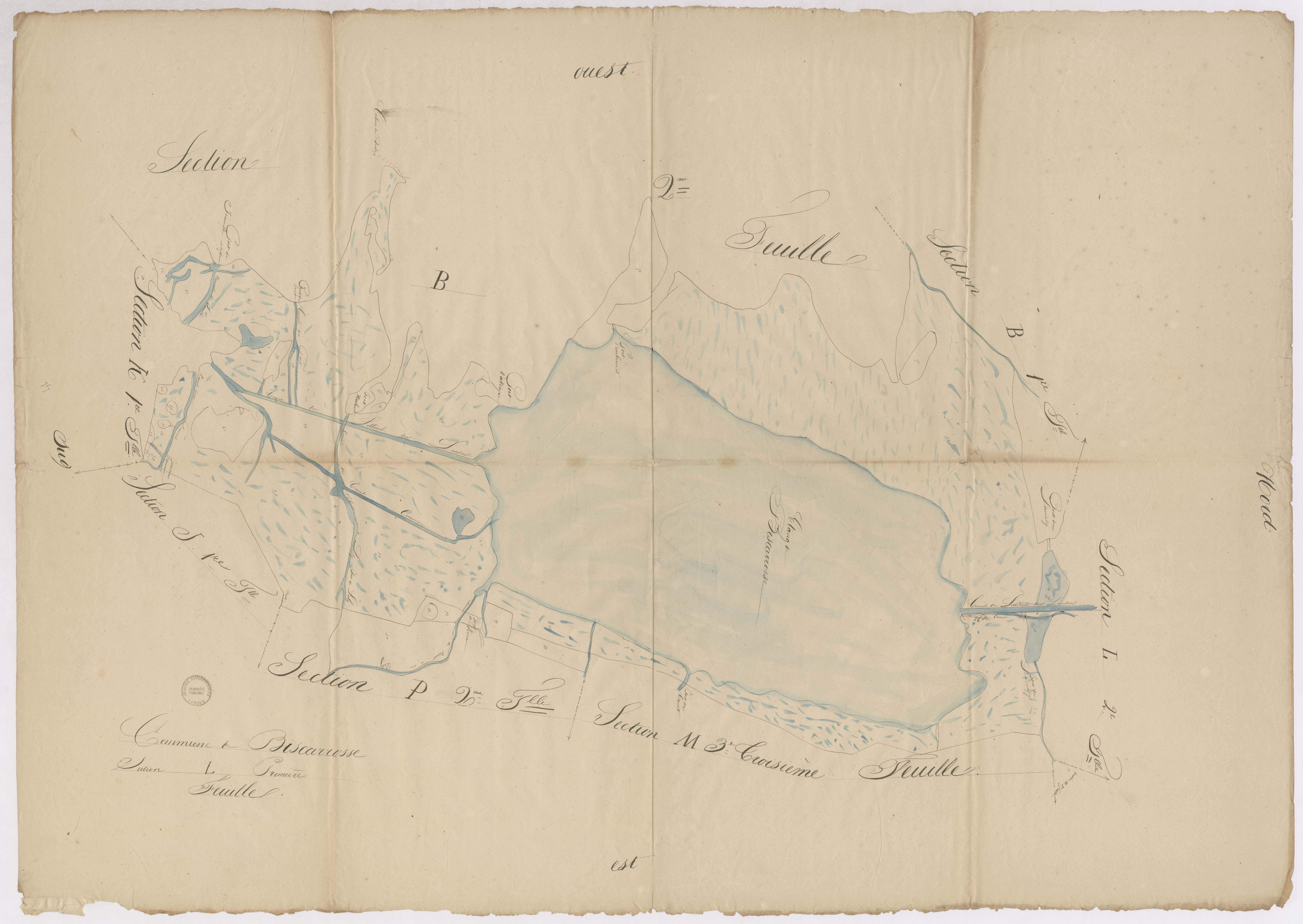 Biscarrosse - Section L, 1re feuille