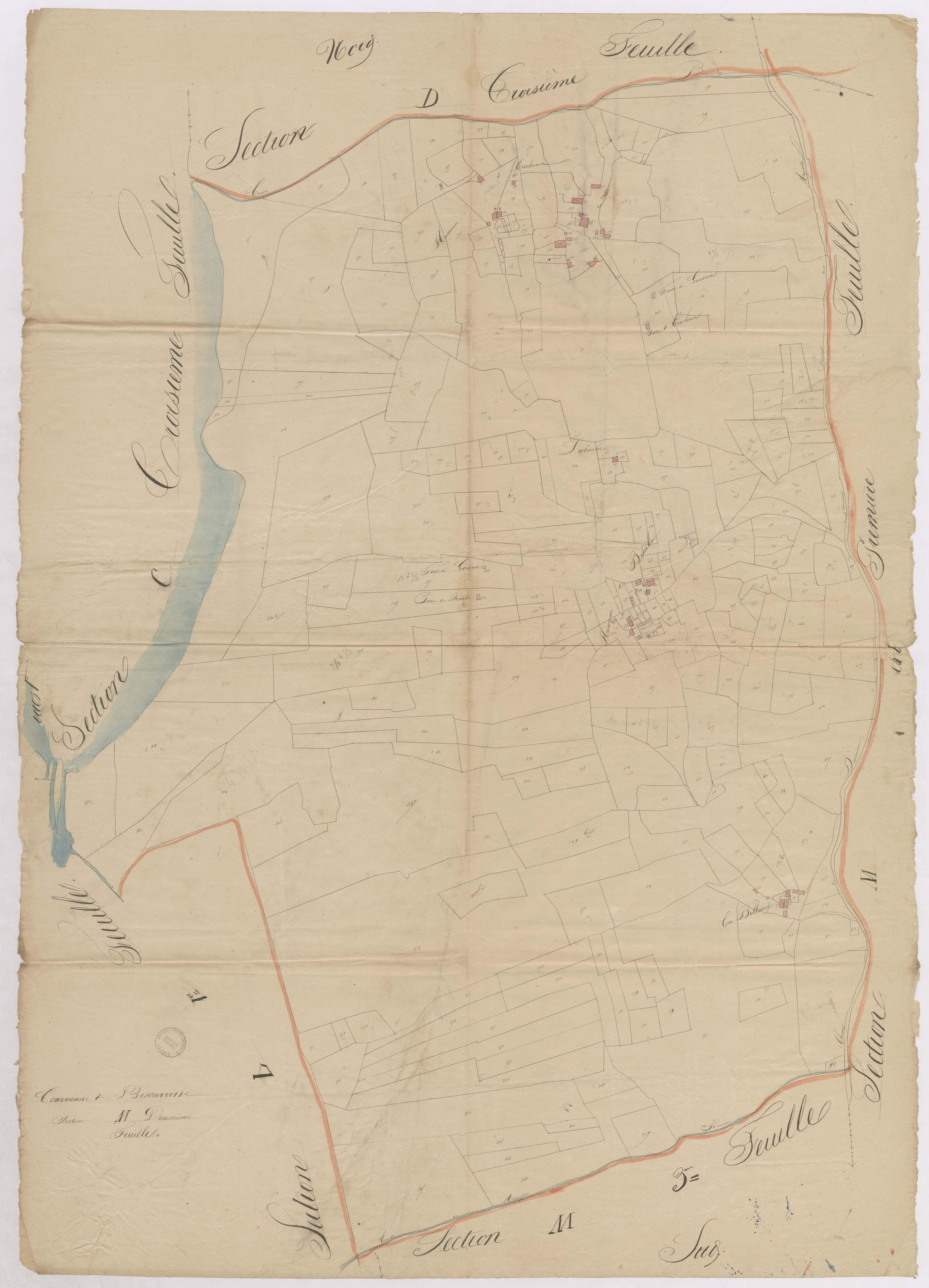 Biscarrosse - Section M, 2e feuille