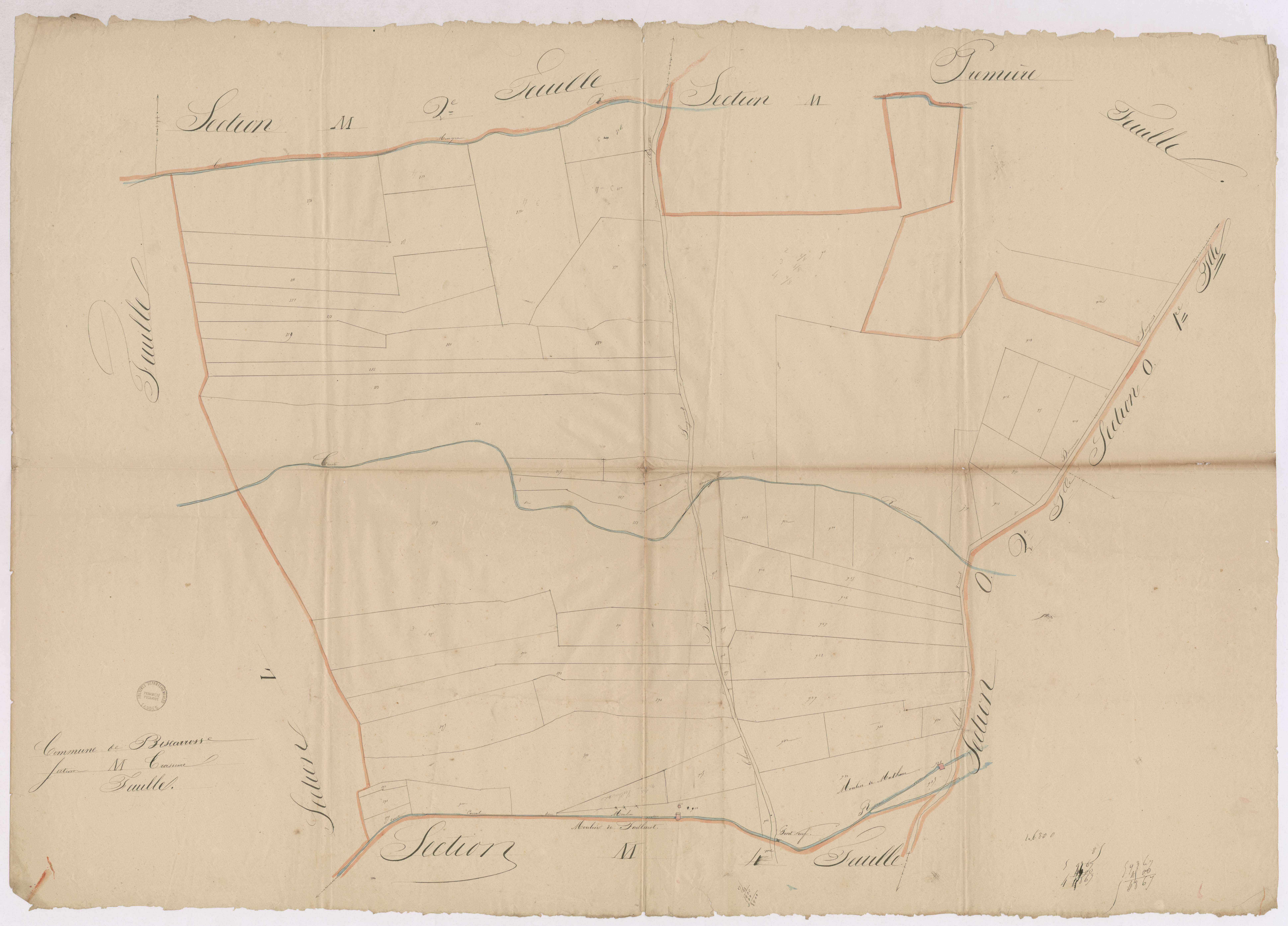 Biscarrosse - Section M, 3e feuille