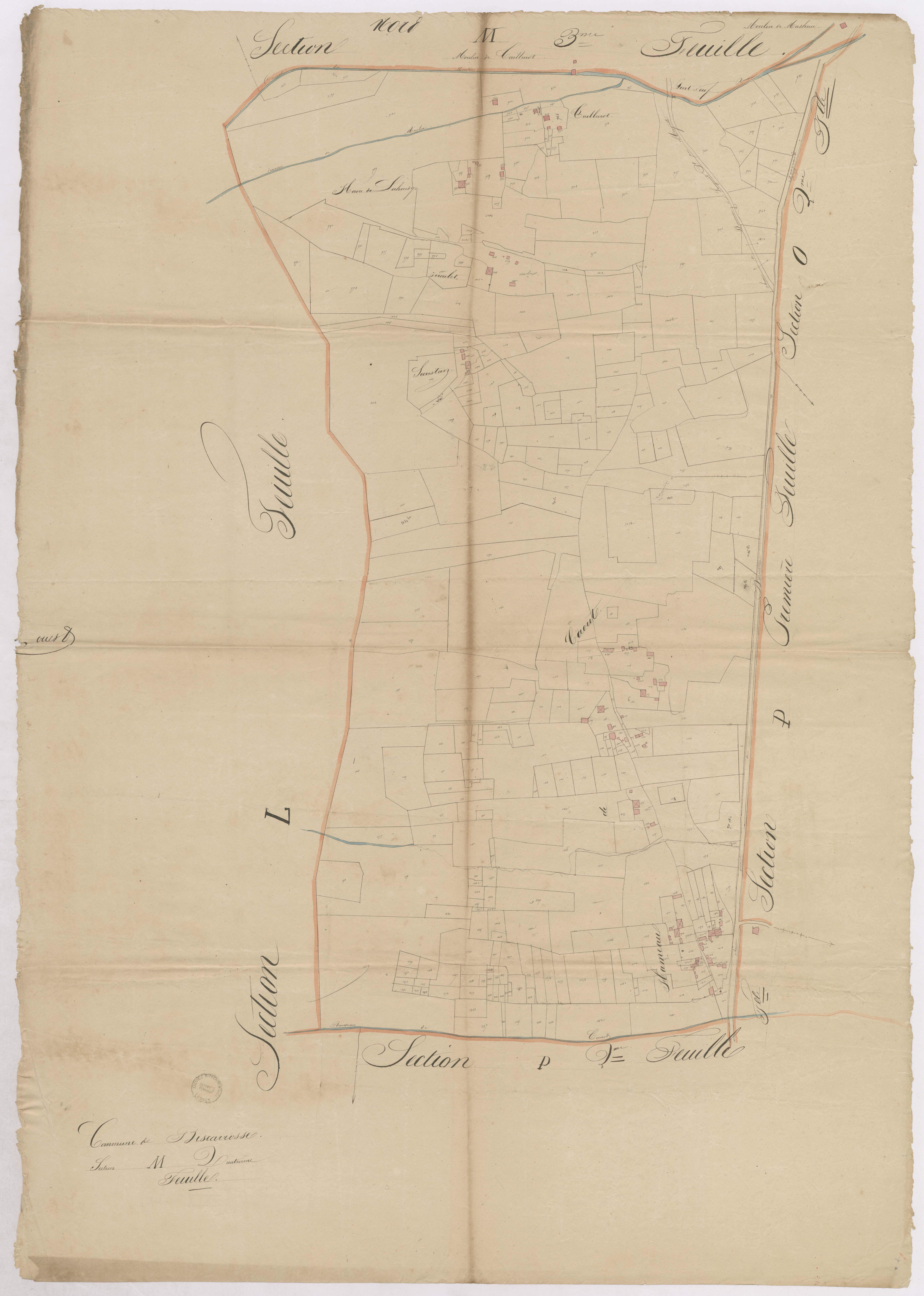 Biscarrosse - Section M, 4e feuille