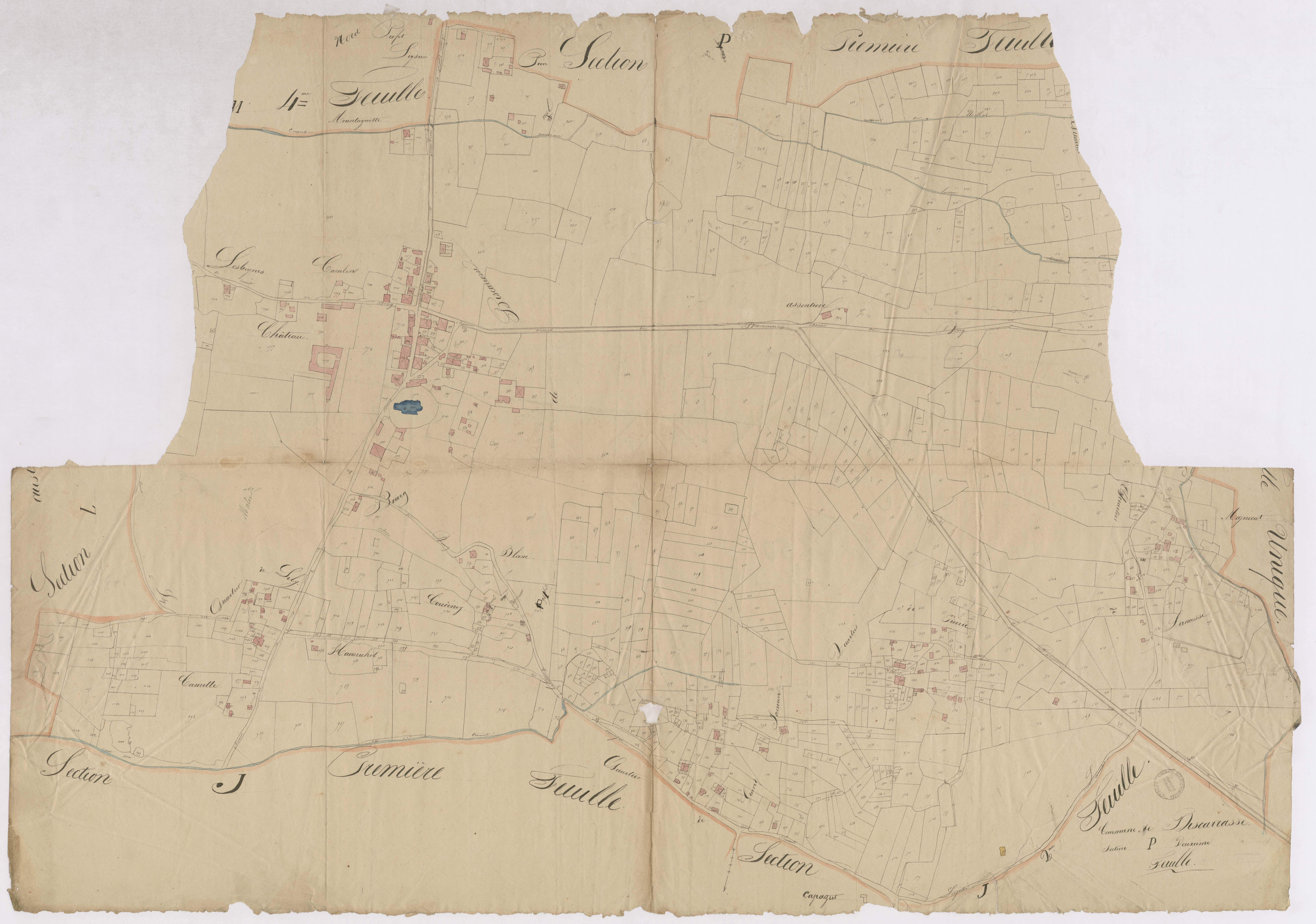Biscarrosse - Section P, 2e feuille