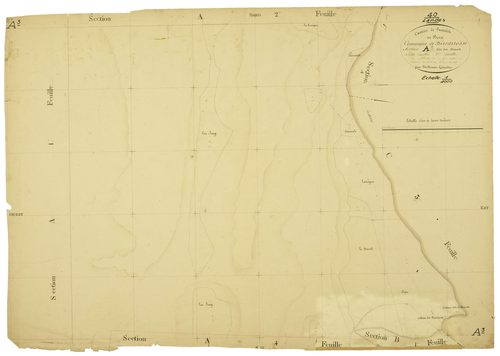 Biscarrosse - Section A, feuille 3