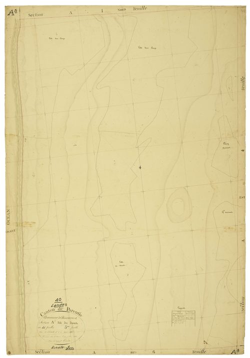 Biscarrosse - Section A, feuille 5
