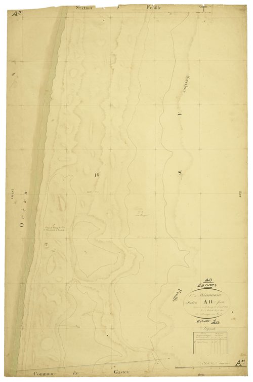 Biscarrosse - Section A, feuille 11