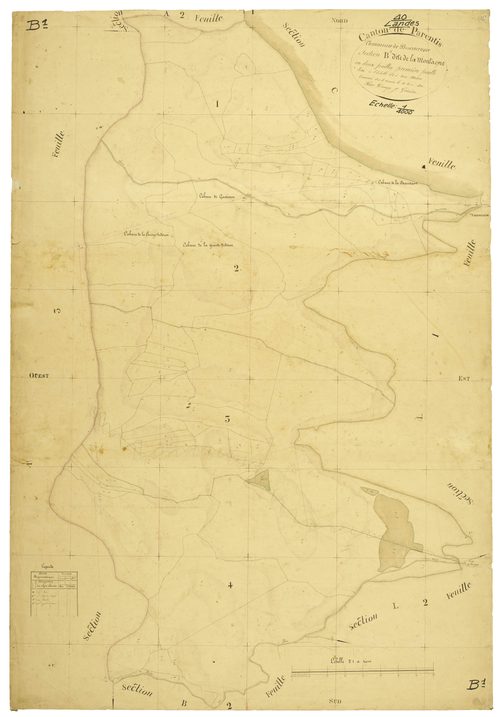 Biscarrosse - Section B, feuille 1