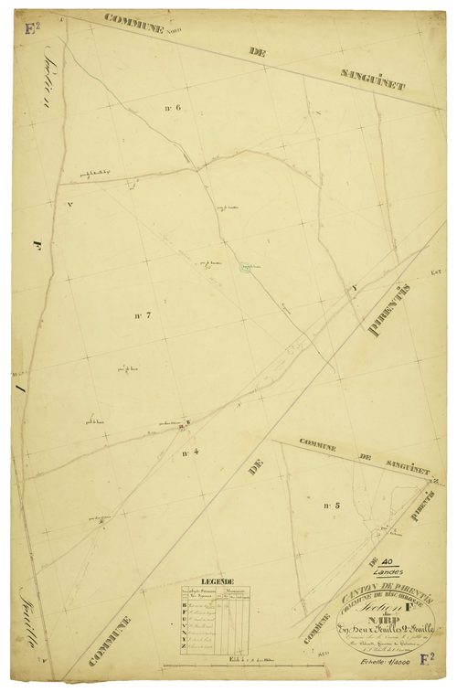 Biscarrosse - Section F, feuille 2