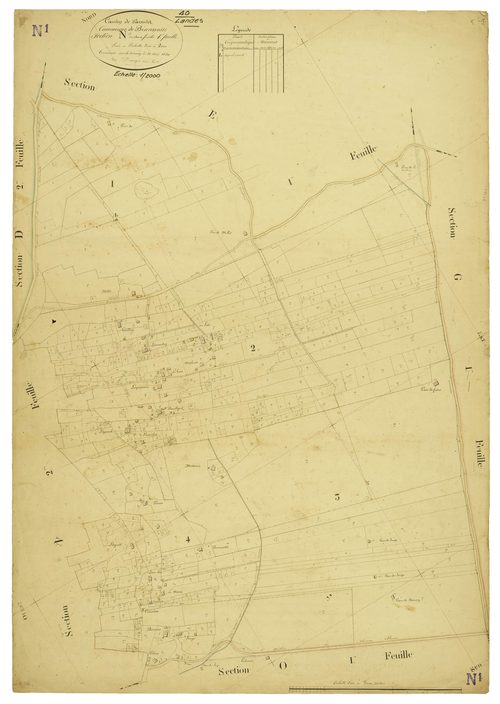 Biscarrosse - Section N, feuille 1