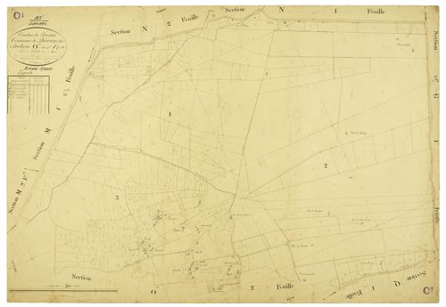 Biscarrosse - Section O, feuille 1
