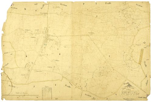 Biscarrosse - Section P, feuille 2