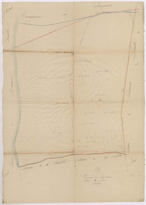 Biscarrosse - Section D, 1re feuille